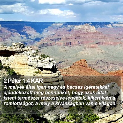 2 Péter 1:4 KAR Bible Verse Image