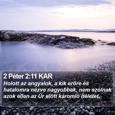2 Péter 2:11 KAR Bible Verse Image
