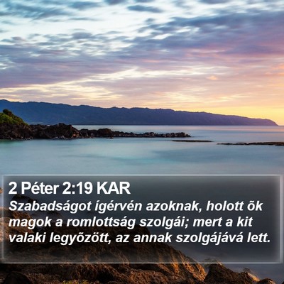 2 Péter 2:19 KAR Bible Verse Image