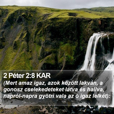 2 Péter 2:8 KAR Bible Verse Image