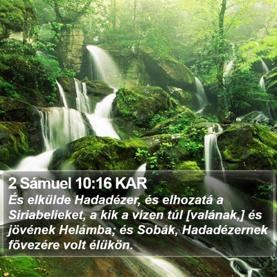 2 Sámuel 10:16 KAR Bible Verse Image