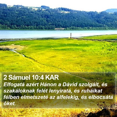 2 Sámuel 10:4 KAR Bible Verse Image