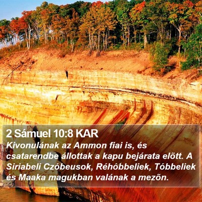 2 Sámuel 10:8 KAR Bible Verse Image