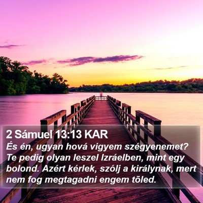 2 Sámuel 13:13 KAR Bible Verse Image