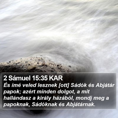 2 Sámuel 15:35 KAR Bible Verse Image