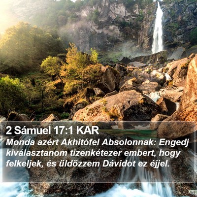 2 Sámuel 17:1 KAR Bible Verse Image