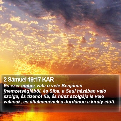 2 Sámuel 19:17 KAR Bible Verse Image