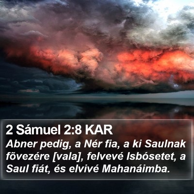 2 Sámuel 2:8 KAR Bible Verse Image