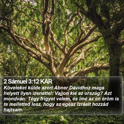 2 Sámuel 3:12 KAR Bible Verse Image