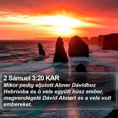 2 Sámuel 3:20 KAR Bible Verse Image