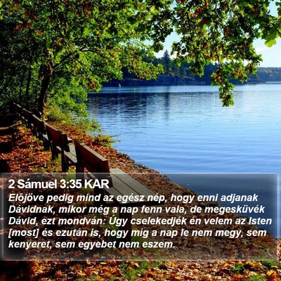 2 Sámuel 3:35 KAR Bible Verse Image