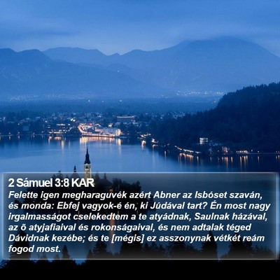 2 Sámuel 3:8 KAR Bible Verse Image
