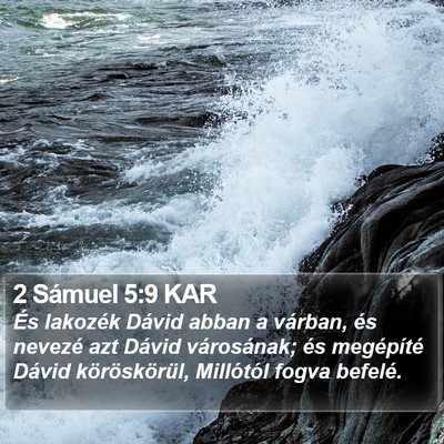 2 Sámuel 5:9 KAR Bible Verse Image