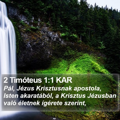 2 Timóteus 1:1 KAR Bible Verse Image