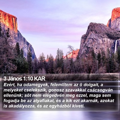 3 János 1:10 KAR Bible Verse Image