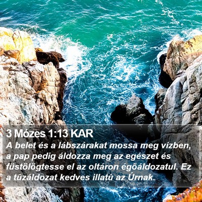 3 Mózes 1:13 KAR Bible Verse Image
