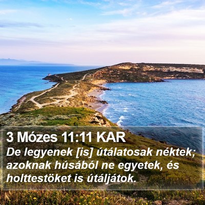 3 Mózes 11:11 KAR Bible Verse Image