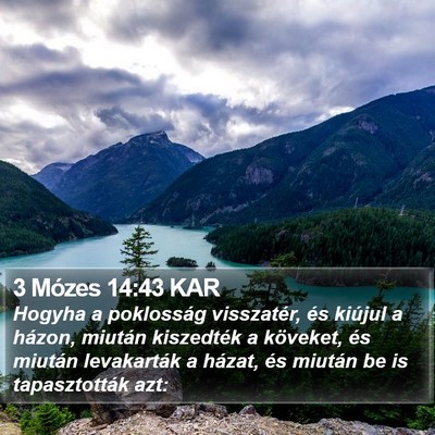 3 Mózes 14:43 KAR Bible Verse Image