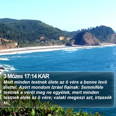 3 Mózes 17:14 KAR Bible Verse Image