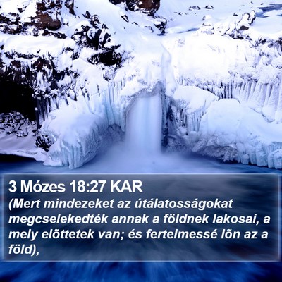 3 Mózes 18:27 KAR Bible Verse Image