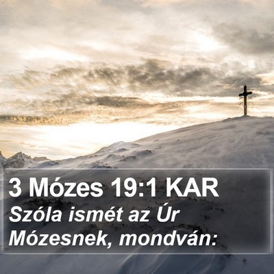 3 Mózes 19:1 KAR Bible Verse Image