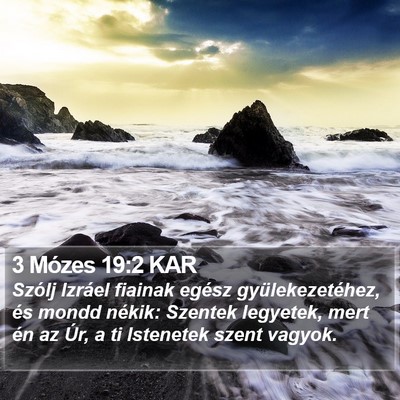 3 Mózes 19:2 KAR Bible Verse Image