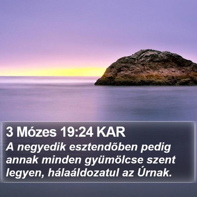 3 Mózes 19:24 KAR Bible Verse Image