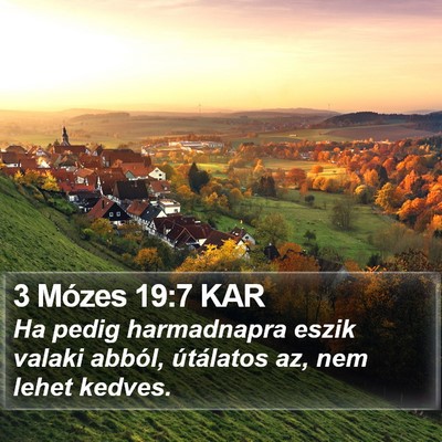 3 Mózes 19:7 KAR Bible Verse Image