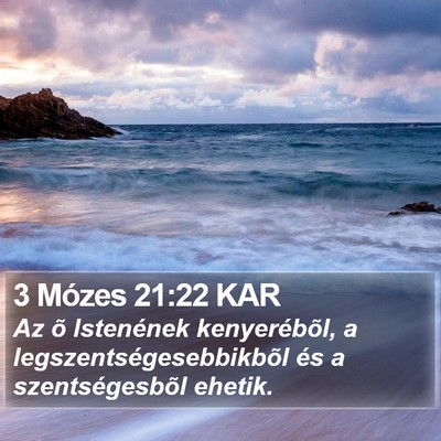 3 Mózes 21:22 KAR Bible Verse Image