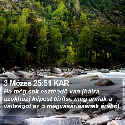 3 Mózes 25:51 KAR Bible Verse Image