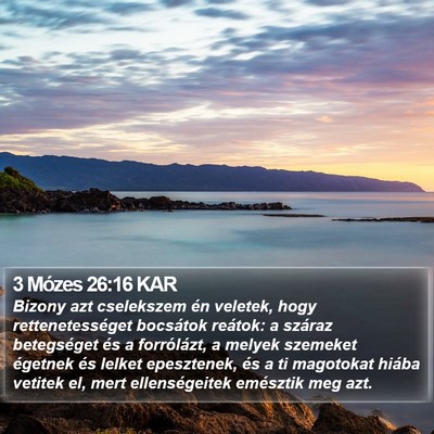 3 Mózes 26:16 KAR Bible Verse Image