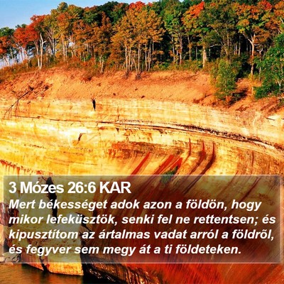 3 Mózes 26:6 KAR Bible Verse Image