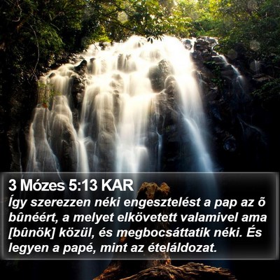 3 Mózes 5:13 KAR Bible Verse Image