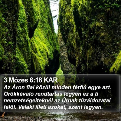 3 Mózes 6:18 KAR Bible Verse Image