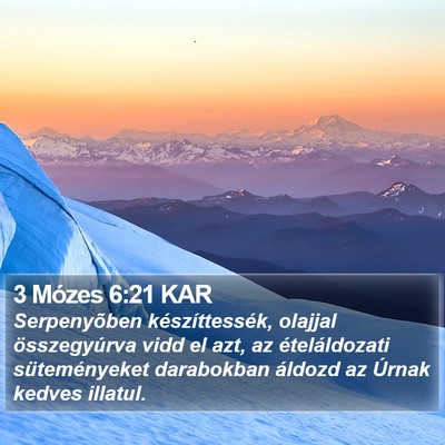 3 Mózes 6:21 KAR Bible Verse Image