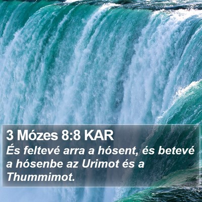 3 Mózes 8:8 KAR Bible Verse Image