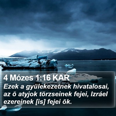 4 Mózes 1:16 KAR Bible Verse Image