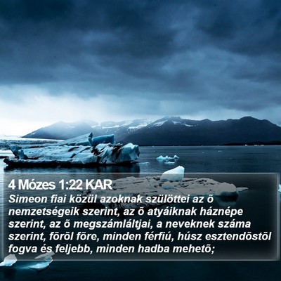 4 Mózes 1:22 KAR Bible Verse Image