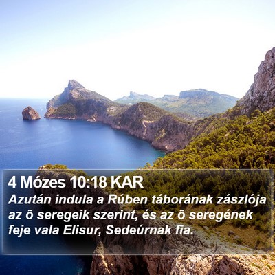 4 Mózes 10:18 KAR Bible Verse Image