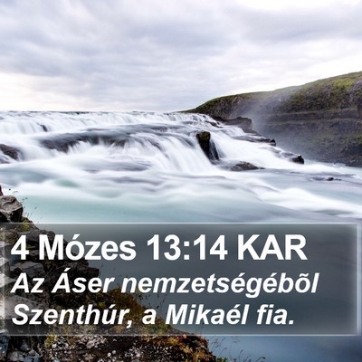4 Mózes 13:14 KAR Bible Verse Image