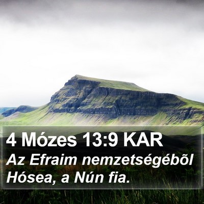 4 Mózes 13:9 KAR Bible Verse Image