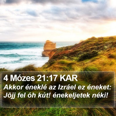 4 Mózes 21:17 KAR Bible Verse Image