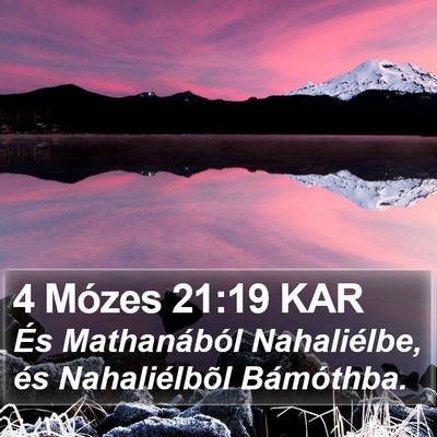 4 Mózes 21:19 KAR Bible Verse Image