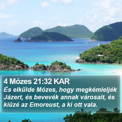 4 Mózes 21:32 KAR Bible Verse Image
