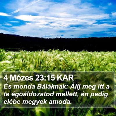 4 Mózes 23:15 KAR Bible Verse Image