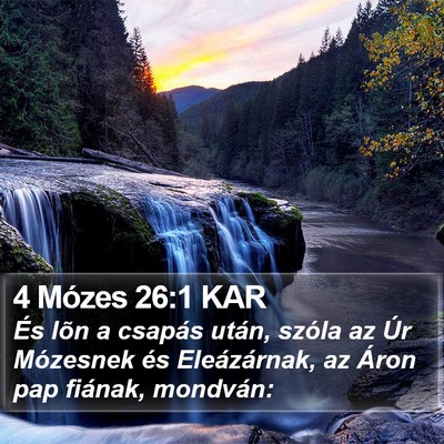 4 Mózes 26:1 KAR Bible Verse Image