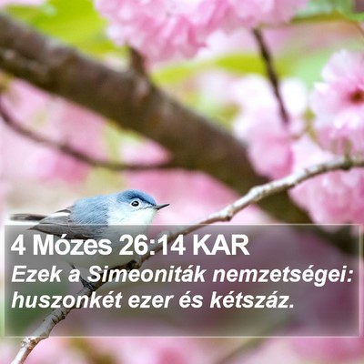4 Mózes 26:14 KAR Bible Verse Image