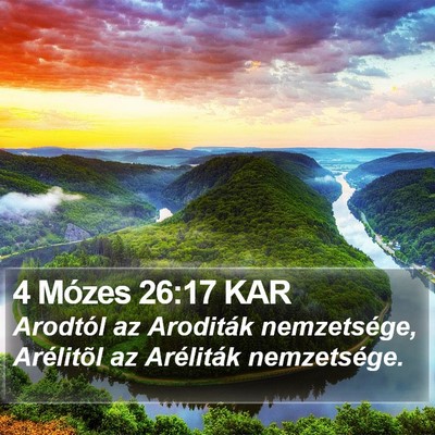 4 Mózes 26:17 KAR Bible Verse Image