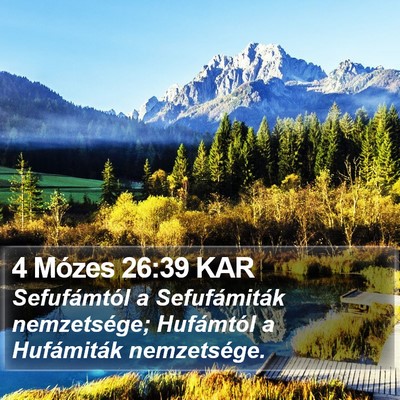 4 Mózes 26:39 KAR Bible Verse Image