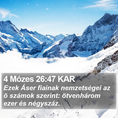 4 Mózes 26:47 KAR Bible Verse Image
